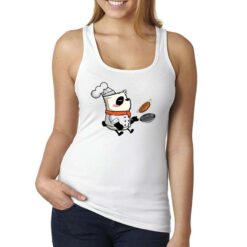 Chef Panda canottiera personalizzata donna digitalshirt bianca