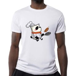 Chef Panda t-shirt personalizzata uomo digitalshirt bianca