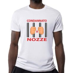 Condannato a Nozze t-shirt personalizzata uomo digitalshirt bianca