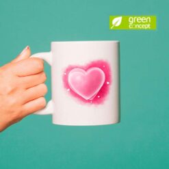 Cuore Sfumato tazza ceramica personalizzata digitalshirt