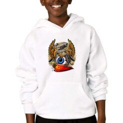 Custom Culture felpa con cappuccio personalizzata bambino digitalshirtbianco