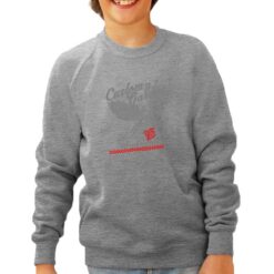 Custom Garage felpa senza cappuccio personalizzata bambino digitalshirt grigia