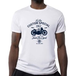 Custom Special t-shirt personalizzata uomo digitalshirt bianca