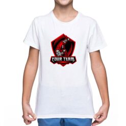 Dagger Man t-shirt personalizzata bambino digitalshirt bianca