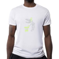 Dino Music t-shirt personalizzata uomo digitalshirt bianca