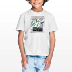 Dinos t-shirt personalizzata bambino digitalshirt bianca