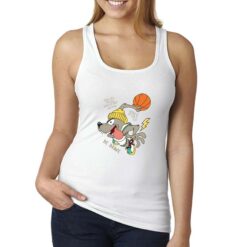 Dog Basket canottiera personalizzata donna digitalshirt bianca