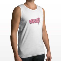 Electric canotta personalizzata uomo digitalshirt bianca