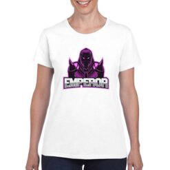 Emperor t-shirt personalizzata donna digitalshirt bianco