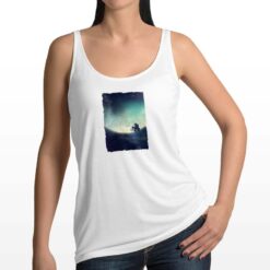 Et Orso canottiera personalizzata donna digitalshirt bianca