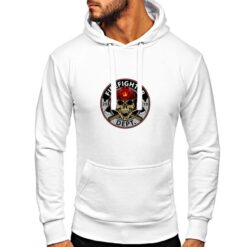 Firefighter felpa con cappuccio personalizzata uomo digitalshirt bianca