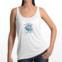 Fish canottiera personalizzata donna digitalshirt bianca