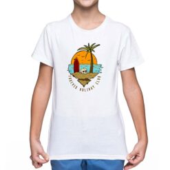 Forever Holiday t-shirt personalizzata bambino digitalshirt bianca