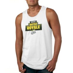 Fortnite Battleroyale canotta personalizzata uomo digitalshirt bianca