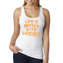 Friends canottiera personalizzata donna digitalshirt bianca