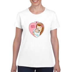 Grazie Mamma t-shirt personalizzata donna digitalshirt bianco