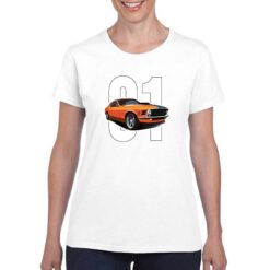 Hazzard t-shirt personalizzata donna digitalshirt bianco