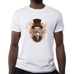 Inventore t-shirt personalizzata uomo digitalshirt bianca