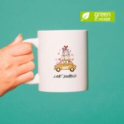 Love Shopping tazza ceramica personalizzata digitalshirt