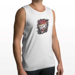 Lupo Bianco canotta personalizzata uomo digitalshirt bianca