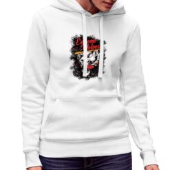 Lupo Bianco felpa con cappuccio personalizzata donna digitalshirt bianca.jpg