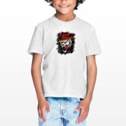 Lupo Bianco t-shirt personalizzata bambino digitalshirt bianca