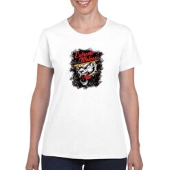 Lupo Bianco t-shirt personalizzata donna digitalshirt bianco