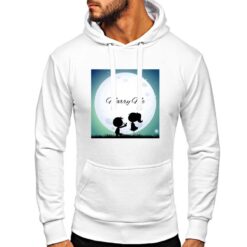 Marry Me felpa con cappuccio personalizzata uomo digitalshirt bianca