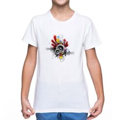 Musica t-shirt personalizzata bambino digitalshirt bianca