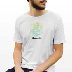 Namaste t-shirt personalizzata uomo digitalshirt bianca