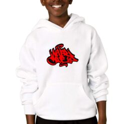 Dont give up felpa con cappuccio personalizzata bambino digitalshirtbianco