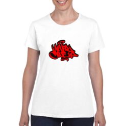 Dont give up t-shirt personalizzata donna digitalshirt bianco