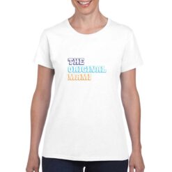 Original Mami t-shirt personalizzata donna digitalshirt bianco