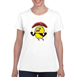 Panda ARGH t-shirt personalizzata donna digitalshirt bianco