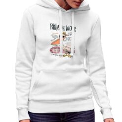 Pellicano felpa con cappuccio personalizzata donna digitalshirt bianca.jpg