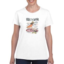 Pellicano t-shirt personalizzata donna digitalshirt bianco