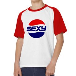 Pepsy Sexy t-shirt bicolor personalizzata bambino digitalshirt rossa