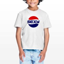 Pepsy Sexy t-shirt personalizzata bambino digitalshirt bianca