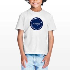 Physics t-shirt personalizzata bambino digitalshirt bianca