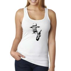 Pistolero canottiera personalizzata donna digitalshirt bianca