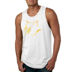 Profilo Gatto canotta personalizzata uomo digitalshirt bianca