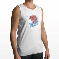 Red Snapper canotta personalizzata uomo digitalshirt bianca