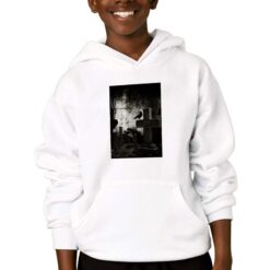 Rip felpa con cappuccio personalizzata bambino digitalshirtbianco