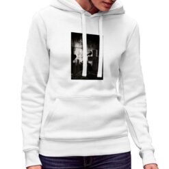 Rip felpa con cappuccio personalizzata donna digitalshirt bianca.jpg