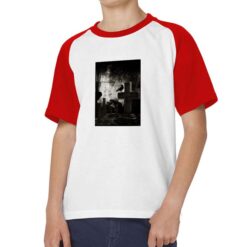 Rip t-shirt bicolor personalizzata bambino digitalshirt rossa