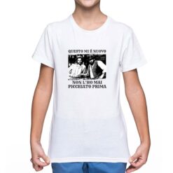 Bud Spencer rissa t-shirt personalizzata bambino digitalshirt bianca