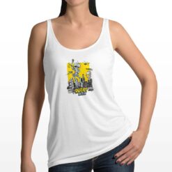 Robot Attack canottiera personalizzata donna digitalshirt bianca