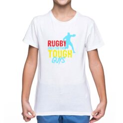 Rugby t-shirt personalizzata bambino digitalshirt bianca