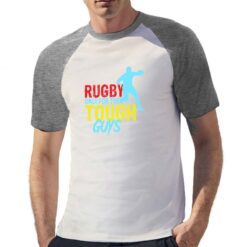Rugby t-shirt bicolor personalizzata uomo digitalshirt grigia