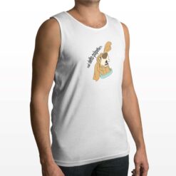 Scooby Doo canotta personalizzata uomo digitalshirt bianca